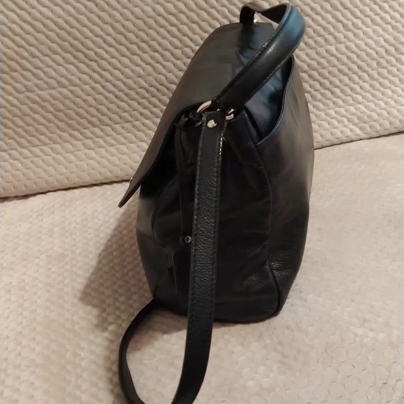 Banana Republic Annabelle Top- handle Leather Bag Crossbody EUC - Picture 4 of 12